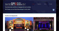 Desktop Screenshot of kulturspiegelzelt.de